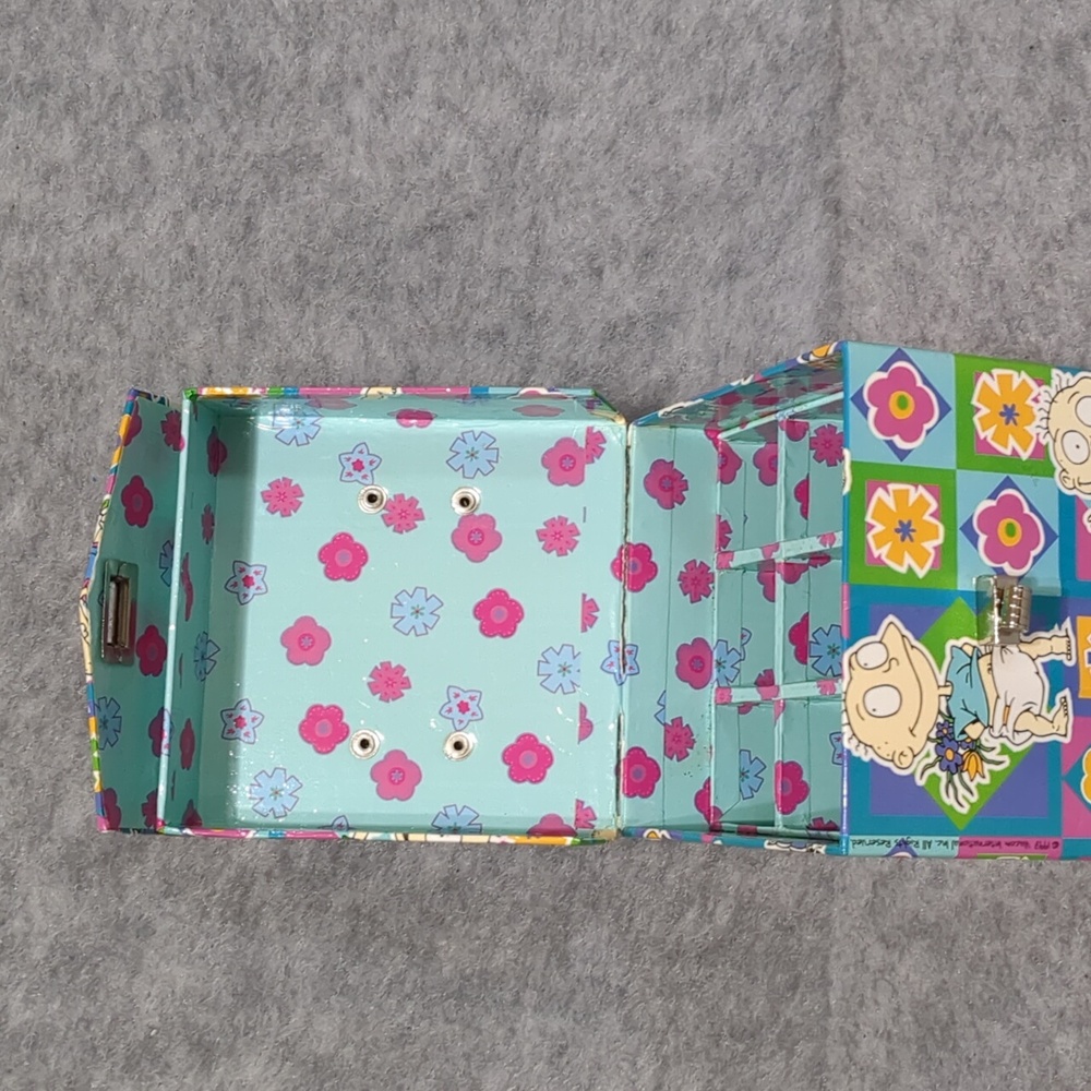 Vintage Rugrats Colorful Jewlery Storage Box - Picture 5 of 10